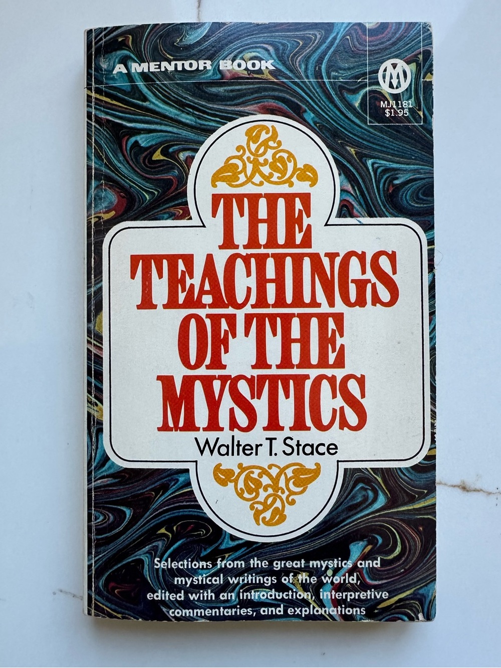 The Teachings of the Mystics by Walter T. Stace Book Paperback